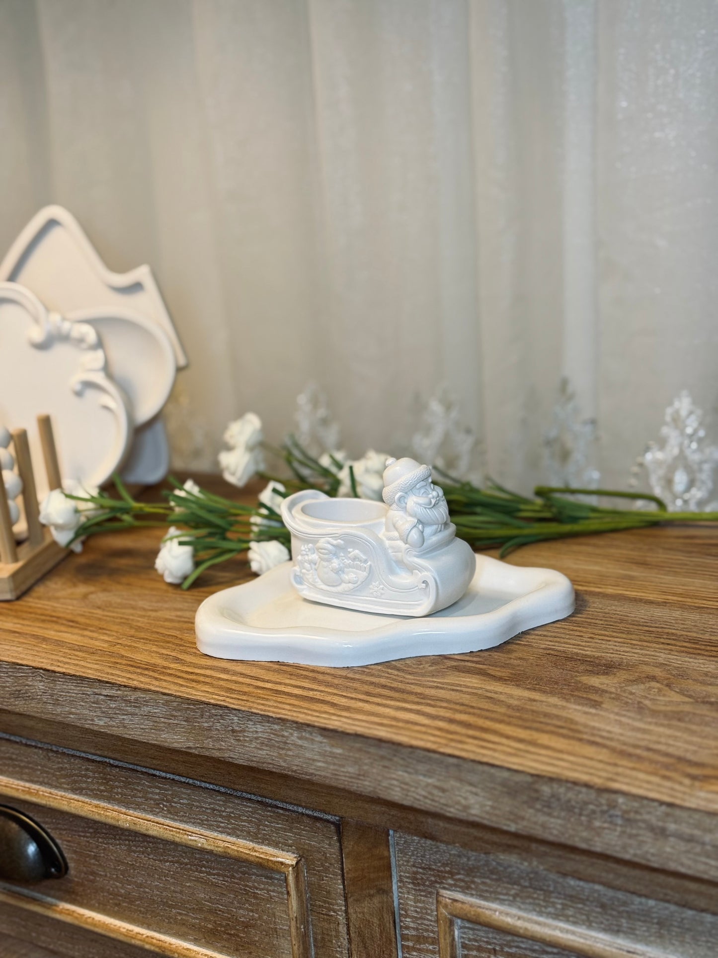 Cloud tray & Santa Secret pocket Set